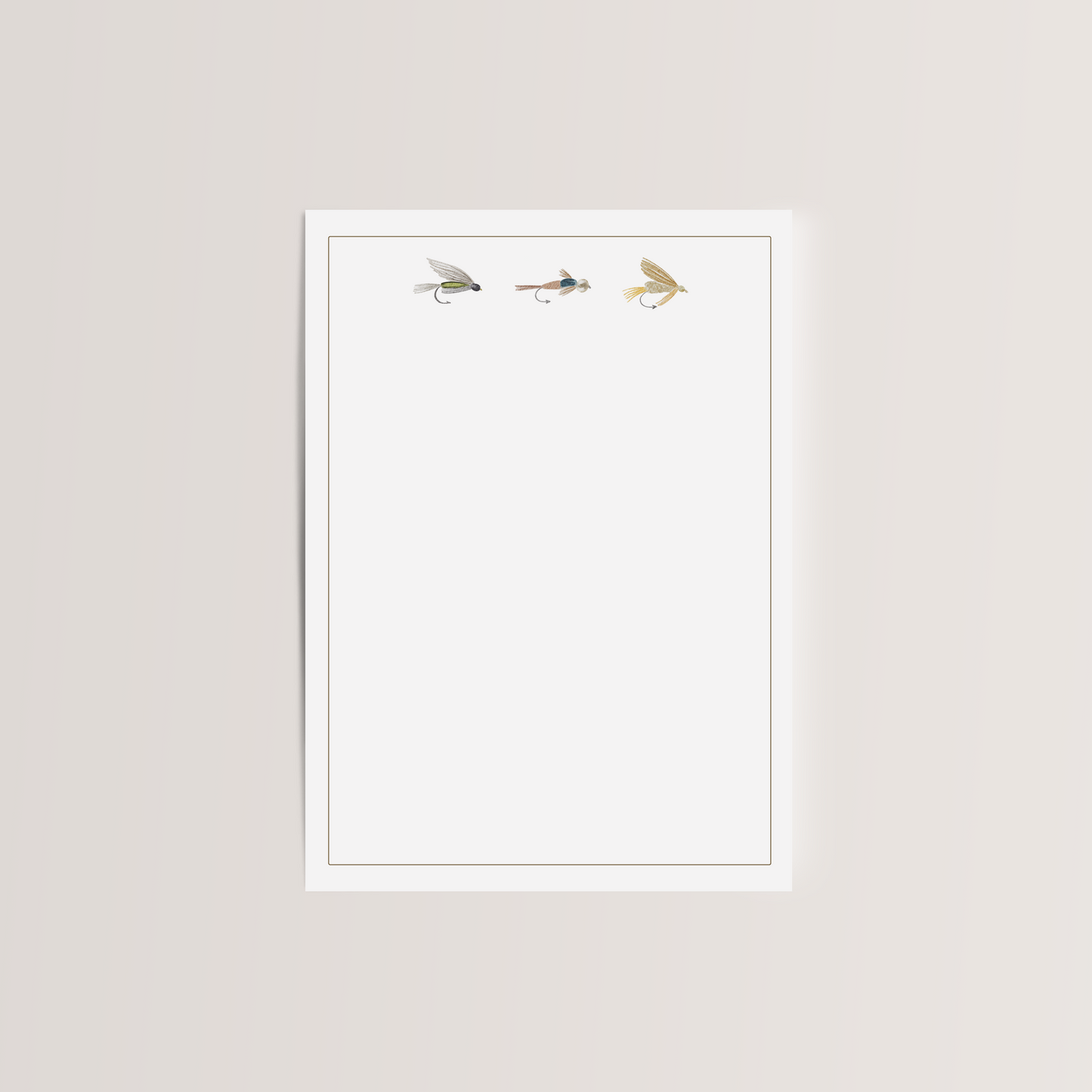 Fly Fishing Stationery Cards With Envelopes