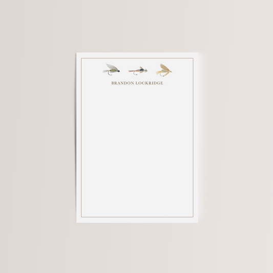 PERSONALIZED Fly Fishing Stationery Cards With Envelopes