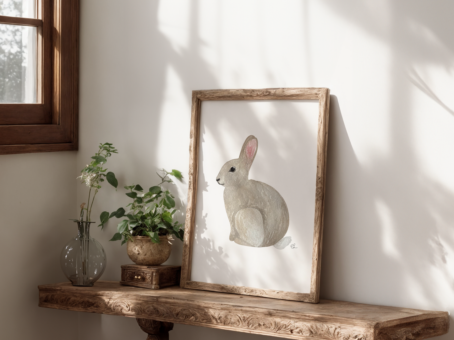 Bunny Art Print