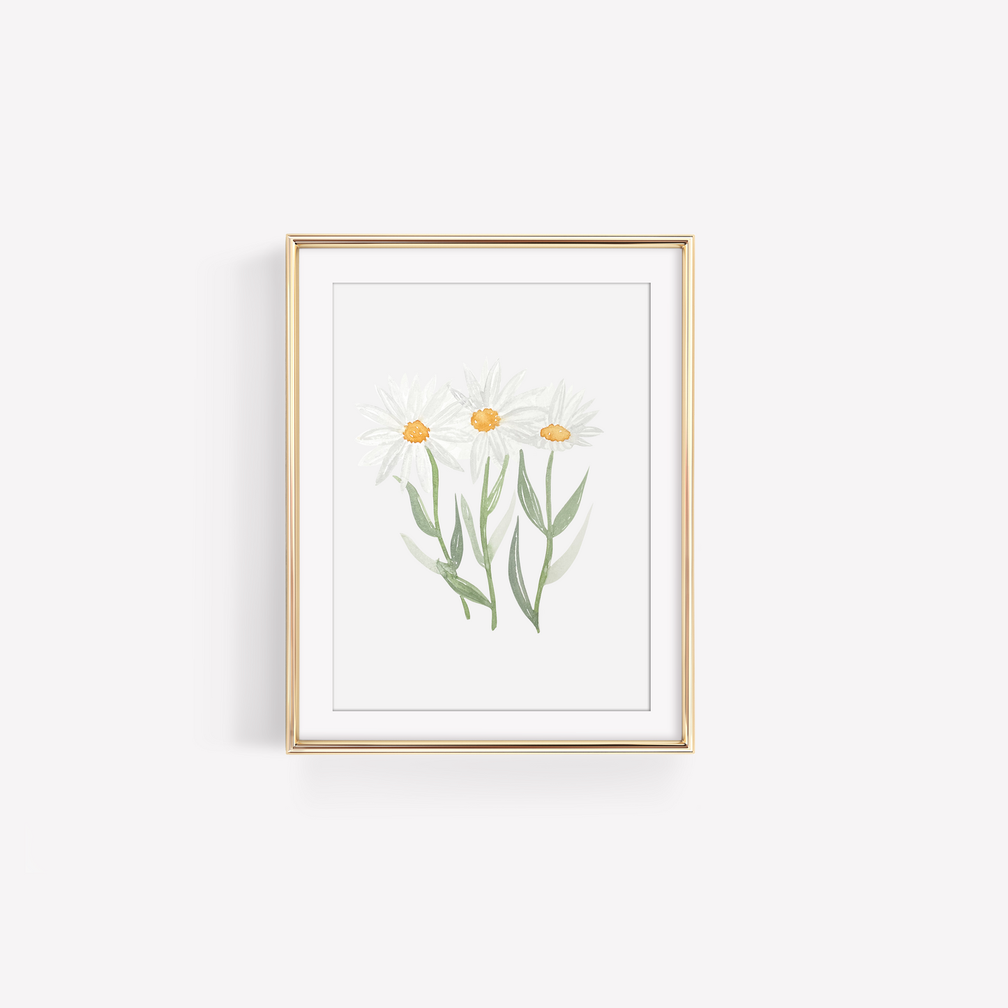 Digital Download Daisies Art Print