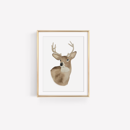 Deer Art Print