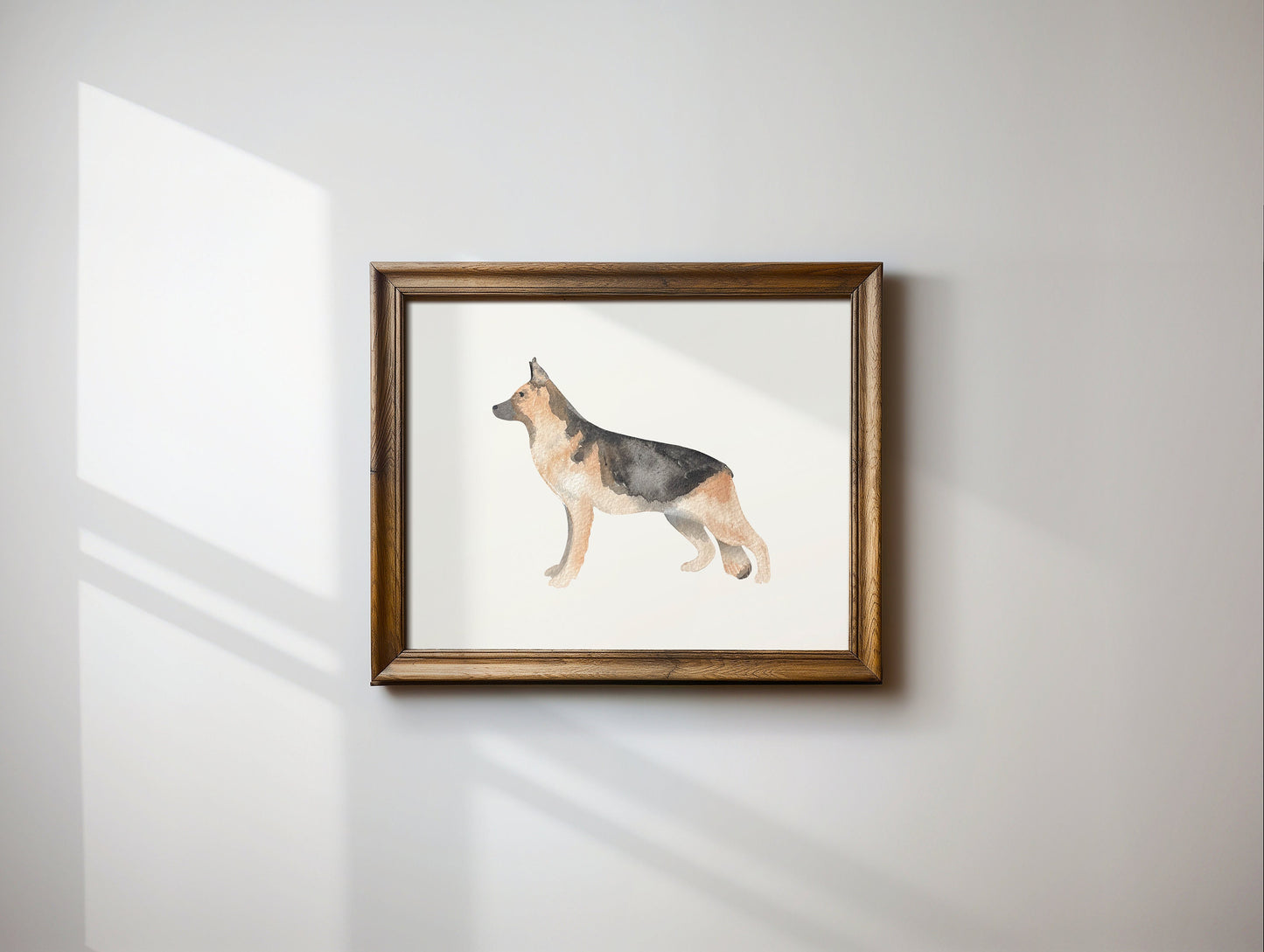 German Shepherd Dog Art Print