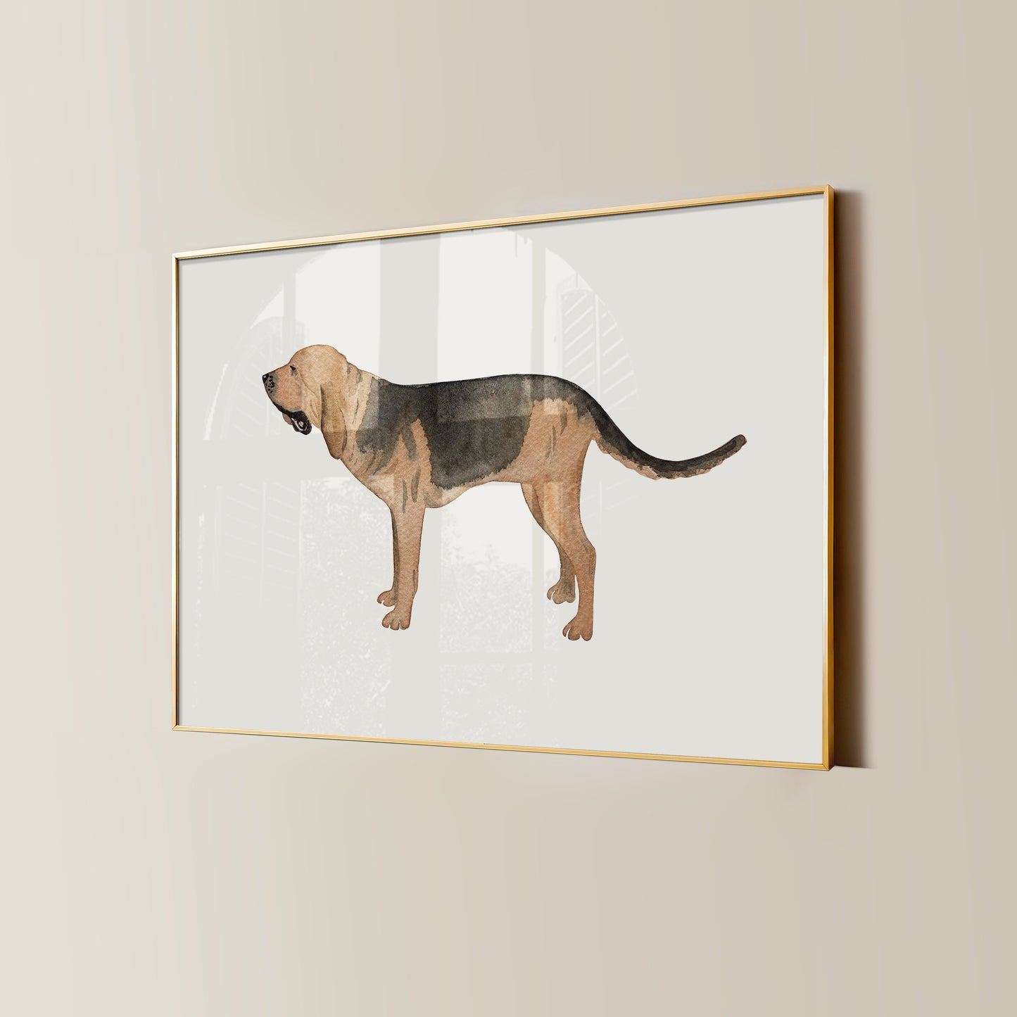 Bloodhound Art Print