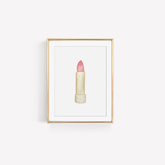 Lipstick Art Print