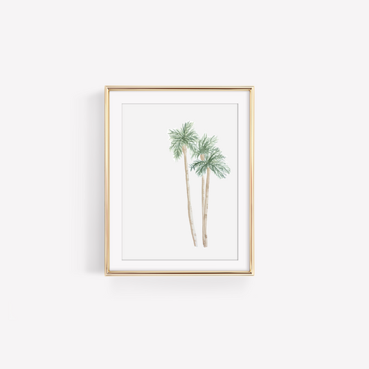 Palm Tree Art Print