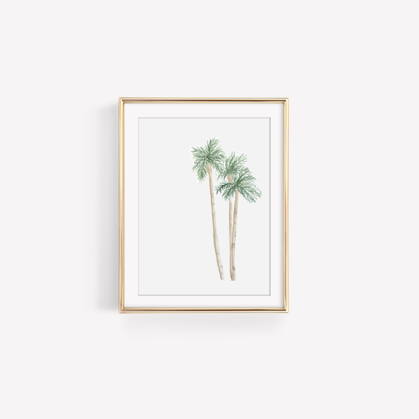 Digital Download Palm Trees Art Print