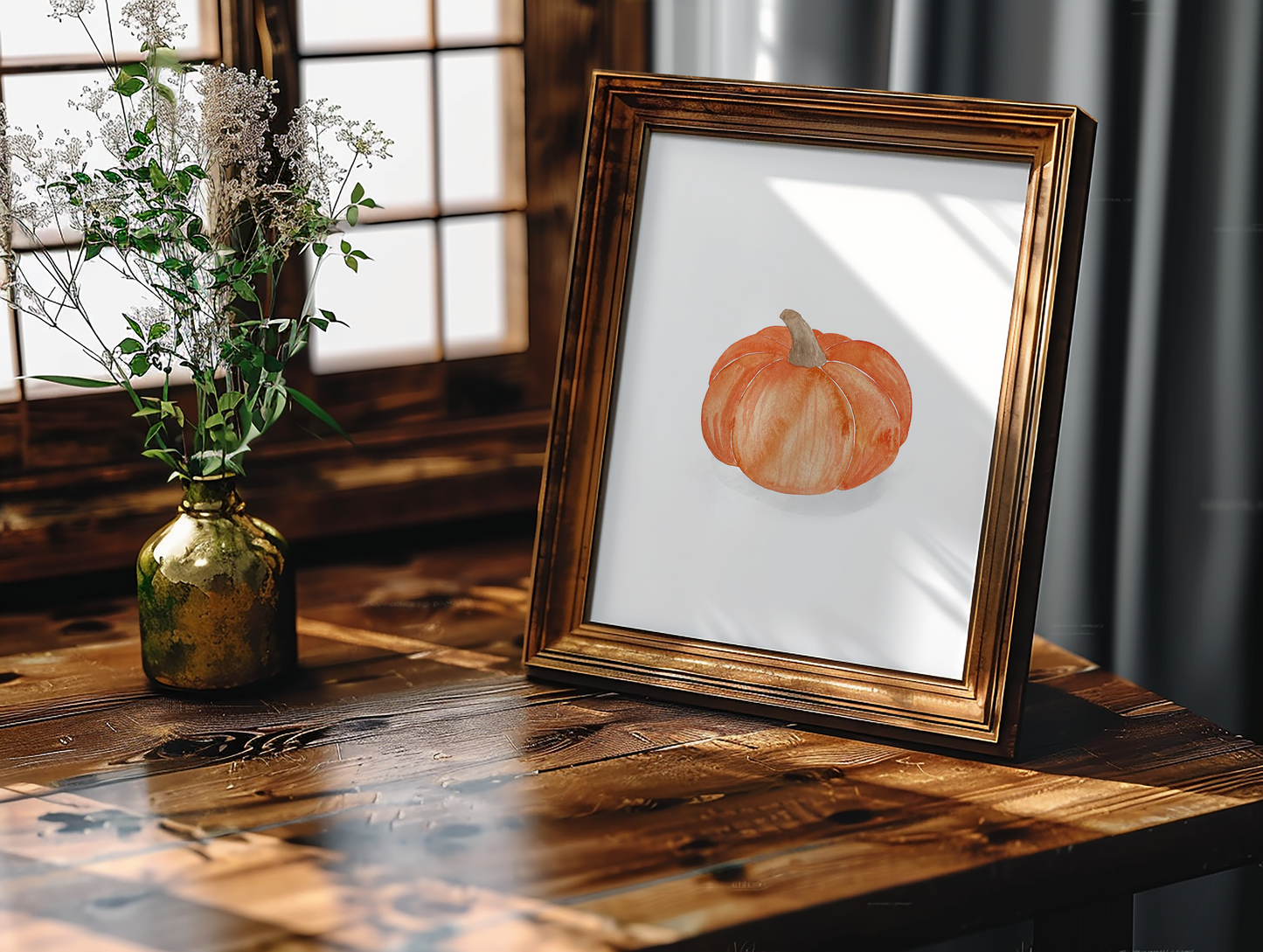 Pumpkin Art Print