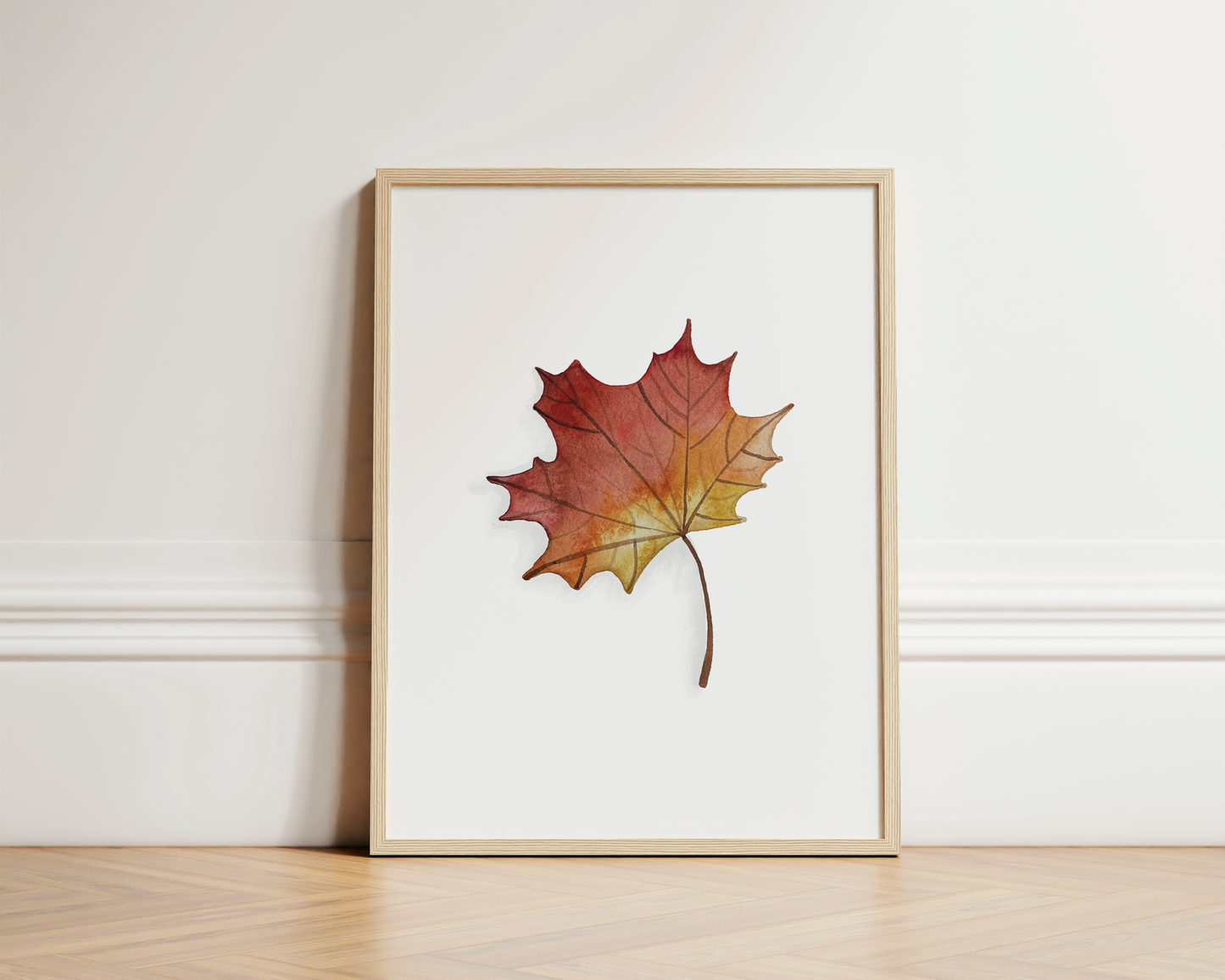 Digital Download Red Maple Art Print