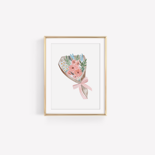 Wildflower Bouquet Art Print